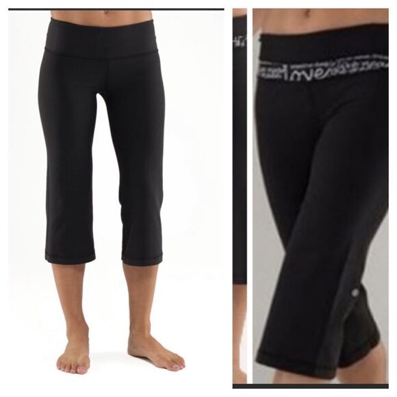 Lululemon Manifesto Reversible Groove Crop Legging - Picture 2 of 6